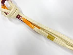 未使用品　正絹　手組帯締め
